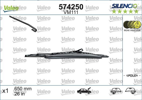 Valeo 574250 - Sülən Bıçağı furqanavto.az