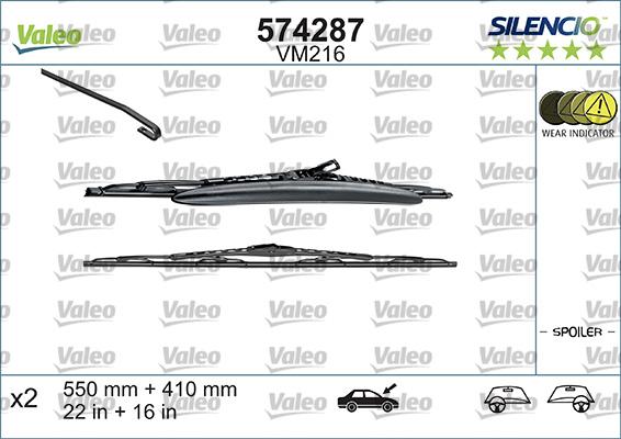 Valeo 574287 - Sülən Bıçağı furqanavto.az