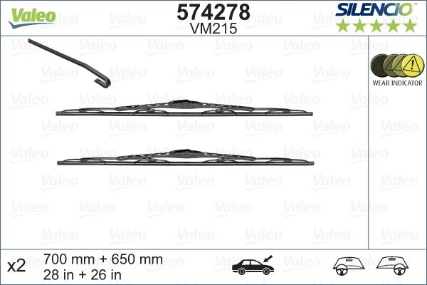 Valeo 574278 - Sülən Bıçağı furqanavto.az