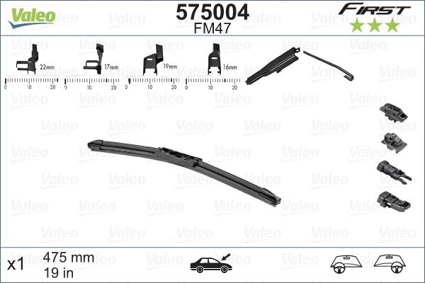 Valeo 575004 - Sülən Bıçağı furqanavto.az