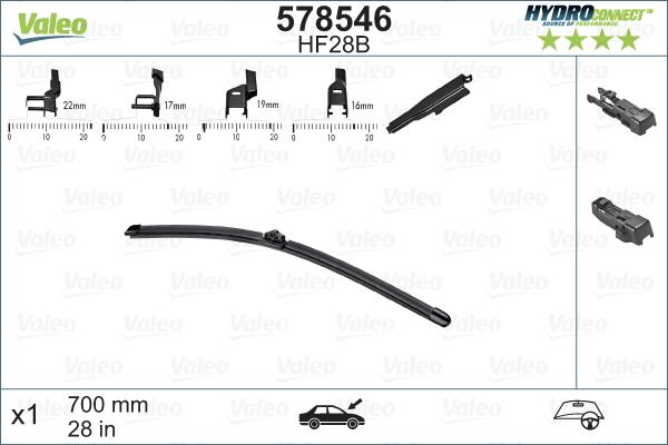 Valeo 578546 - Sülən Bıçağı furqanavto.az