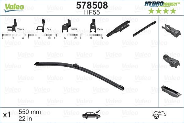 Valeo 578508 - Sülən Bıçağı furqanavto.az