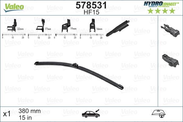 Valeo 578531 - Sülən Bıçağı furqanavto.az