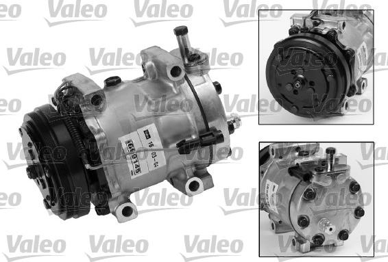 Valeo 699145 - Kompressor, kondisioner furqanavto.az