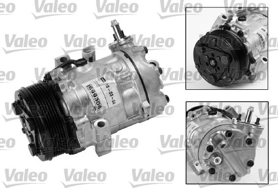 Valeo 699306 - Kompressor, kondisioner furqanavto.az