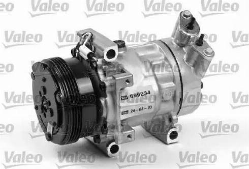 Valeo 699234 - Kompressor, kondisioner furqanavto.az