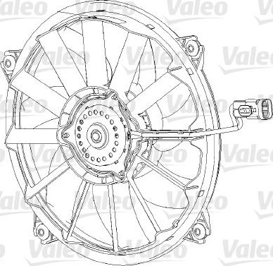 Valeo 696091 - Fen, radiator furqanavto.az