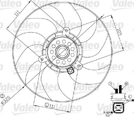 Valeo 696190 - Fen, radiator furqanavto.az