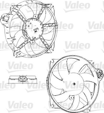 Valeo 696229 - Fen, radiator furqanavto.az