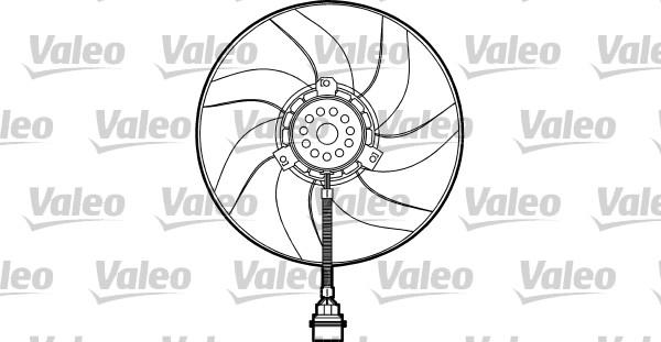 Valeo 698465 - Fen, radiator furqanavto.az