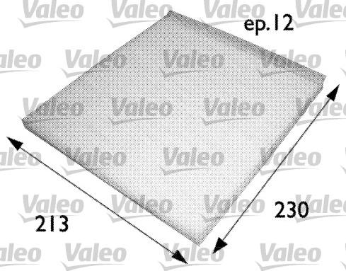 Valeo 698691 - Filtr, daxili hava furqanavto.az