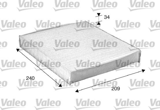 Valeo 698882 - Filtr, daxili hava furqanavto.az