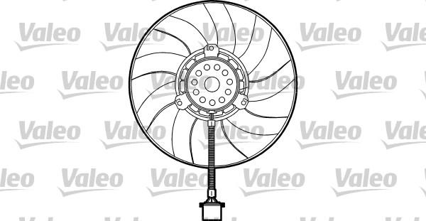 Valeo 698373 - Fen, radiator furqanavto.az