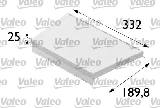 Valeo 698700 - Filtr, daxili hava furqanavto.az