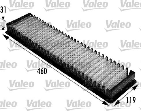 Valeo 698725 - Filtr, daxili hava www.furqanavto.az