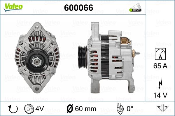 Valeo 600066 - Alternator furqanavto.az