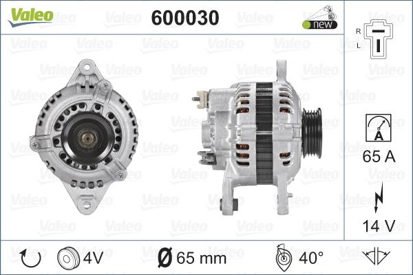 Valeo 600030 - Alternator furqanavto.az