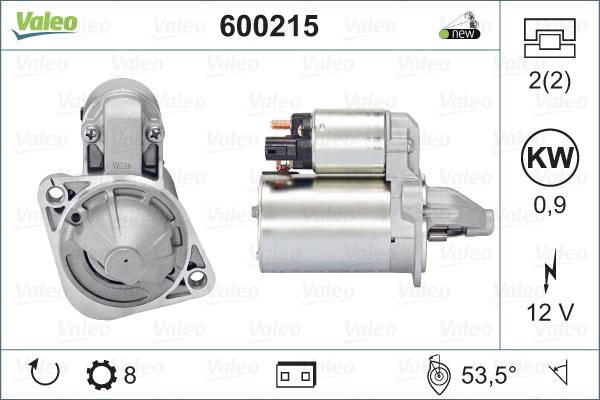 Valeo 600215 - Başlanğıc furqanavto.az