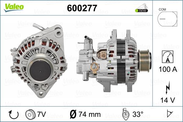 Valeo 600277 - Alternator furqanavto.az