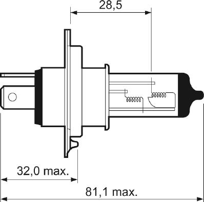 Valeo 032007 - Lampa, işıqfor furqanavto.az