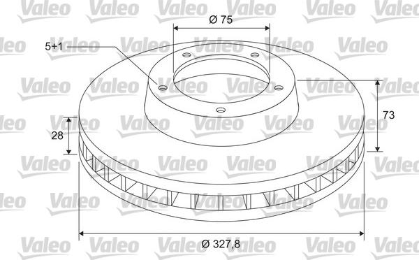 Valeo 197575 - Əyləc Diski furqanavto.az