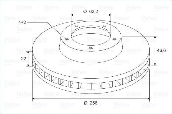 Valeo 297291 - Əyləc Diski furqanavto.az