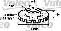 Valeo 186431 - Əyləc Diski furqanavto.az