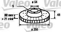 Valeo 186509 - Əyləc Diski furqanavto.az