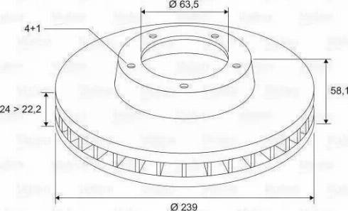 BOSCH 986478148 - Əyləc Diski furqanavto.az