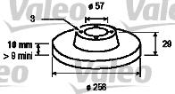 Valeo 186131 - Əyləc Diski furqanavto.az