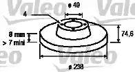 Valeo 186768 - Əyləc Diski furqanavto.az