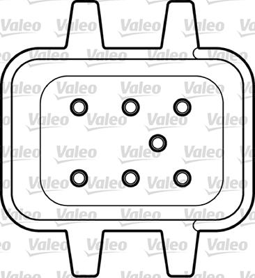 Valeo 850306 - Pəncərə tənzimləyicisi furqanavto.az