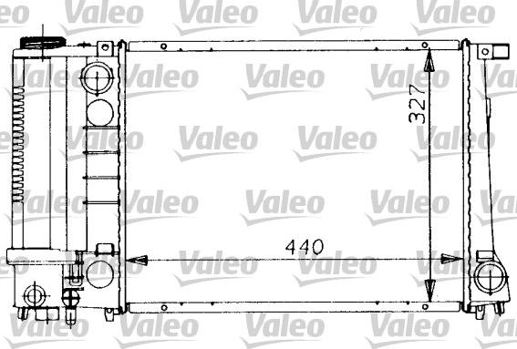 Valeo 819410 - Radiator, mühərrikin soyudulması furqanavto.az