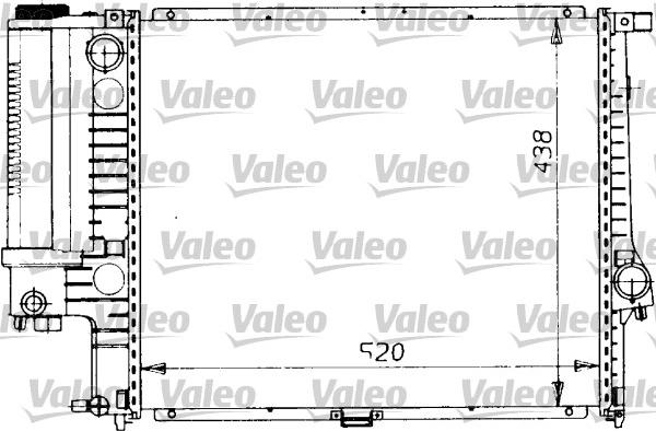 Valeo 819412 - Radiator, mühərrikin soyudulması furqanavto.az