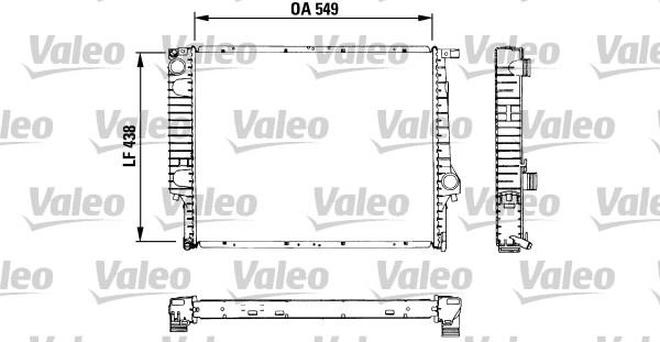 Valeo 819422 - Radiator, mühərrikin soyudulması furqanavto.az