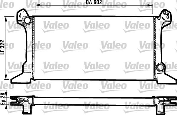 Valeo 819176 - Radiator, mühərrikin soyudulması furqanavto.az