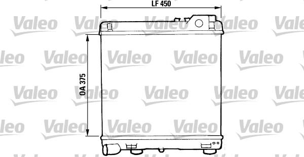 Valeo 819369 - Radiator, mühərrikin soyudulması furqanavto.az