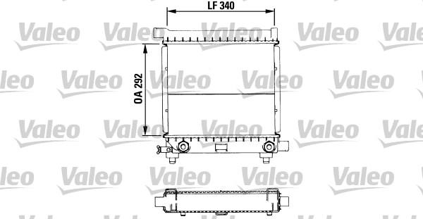 Valeo 819368 - Radiator, mühərrikin soyudulması furqanavto.az