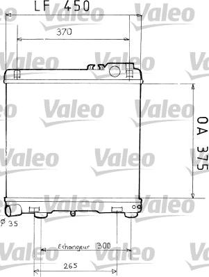 Valeo 819370 - Radiator, mühərrikin soyudulması furqanavto.az