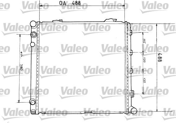 Valeo 819373 - Radiator, mühərrikin soyudulması furqanavto.az