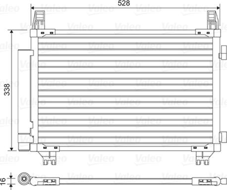 Valeo 814449 - Kondenser, kondisioner furqanavto.az