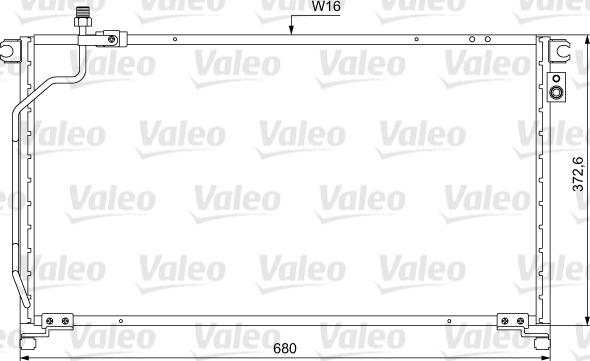 Valeo 814049 - Kondenser, kondisioner furqanavto.az