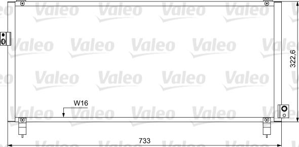 Valeo 814052 - Kondenser, kondisioner furqanavto.az