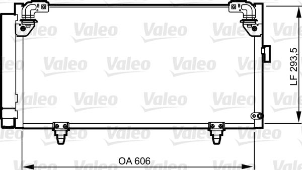 Valeo 814314 - Kondenser, kondisioner furqanavto.az