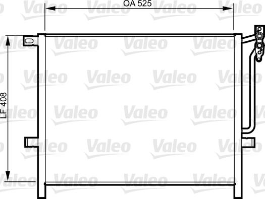 Valeo 814287 - Kondenser, kondisioner furqanavto.az