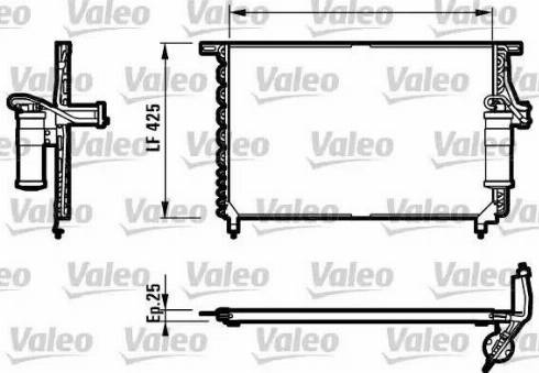 Valeo 816946 - Kondenser, kondisioner furqanavto.az