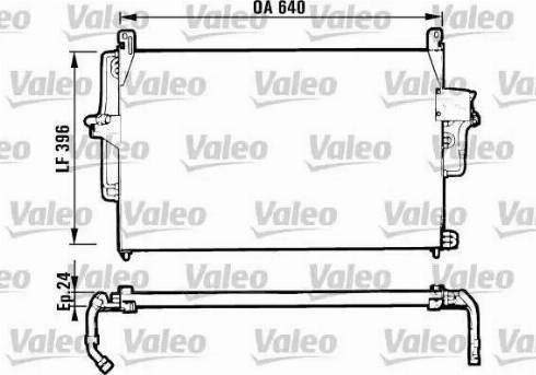 Valeo 816952 - Kondenser, kondisioner furqanavto.az