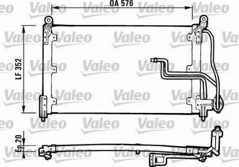 Valeo 816904 - Kondenser, kondisioner furqanavto.az