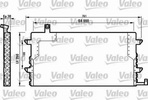 Valeo 816911 - Kondenser, kondisioner furqanavto.az