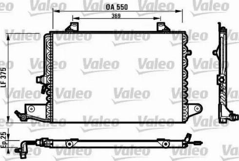 Valeo 816975 - Kondenser, kondisioner furqanavto.az